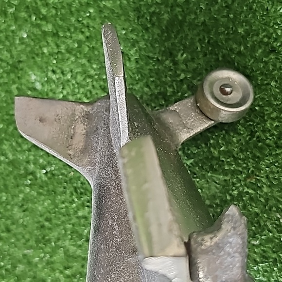 Vintage Old Solid Cast Aluminum Art Deco Style Model - Picture 10 of 14